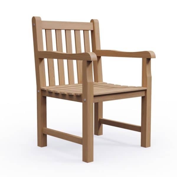 Classic Teak Armstol til Lounge og Spiseområde