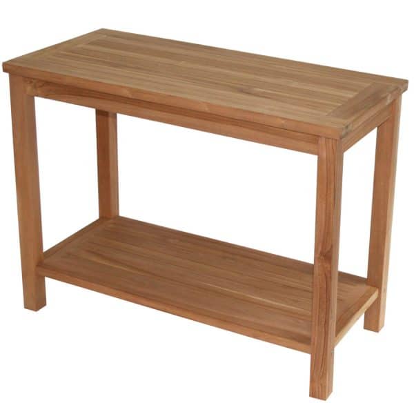 Classic Konsolbord i Teak – Elegant og Funktionelt til Haven