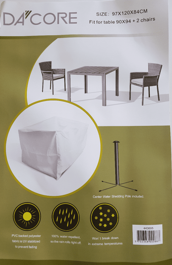 Dacore Overtræk til Havemøbelsæt 91x120x84cm