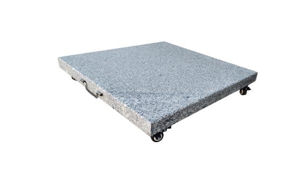 Taranto Parasolfod 90 kg - Grå granit