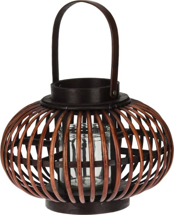 Lanterne I Rattan Flet - Home Stylling Collection
