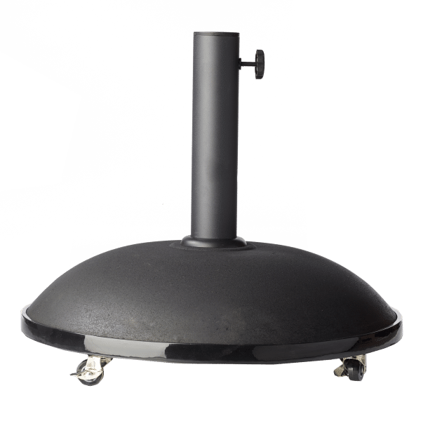 Parasolfod - Sortmalet beton