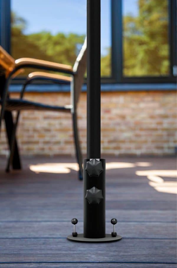 Parasolfod til terrasse