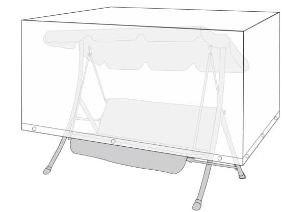 Overtræk til Hængesofa 230x152xH180cm