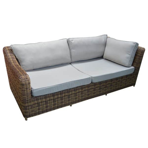 Zanzibar 3-Pers. Sofa med Quick-Dry hynder