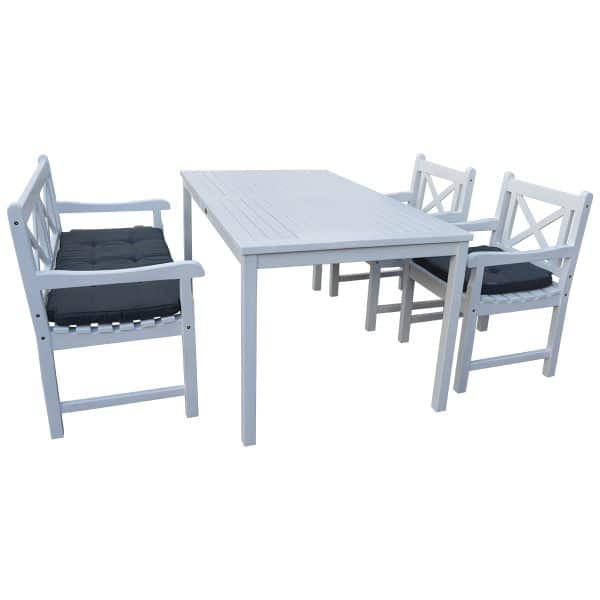 Sjællands Odde Fast Stol - Malet Mahogni