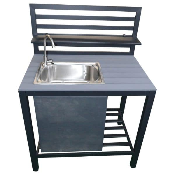 4Living Udekøkken - Sidebord Med Vask