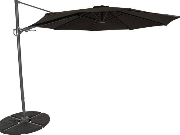 Hartman 14121178 mørkegrå hængeparasol Hartman 14121178 mørkegrå hængeparasol