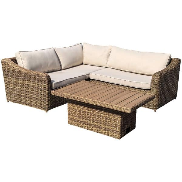 Zanzibar Hjørnesofa med bord