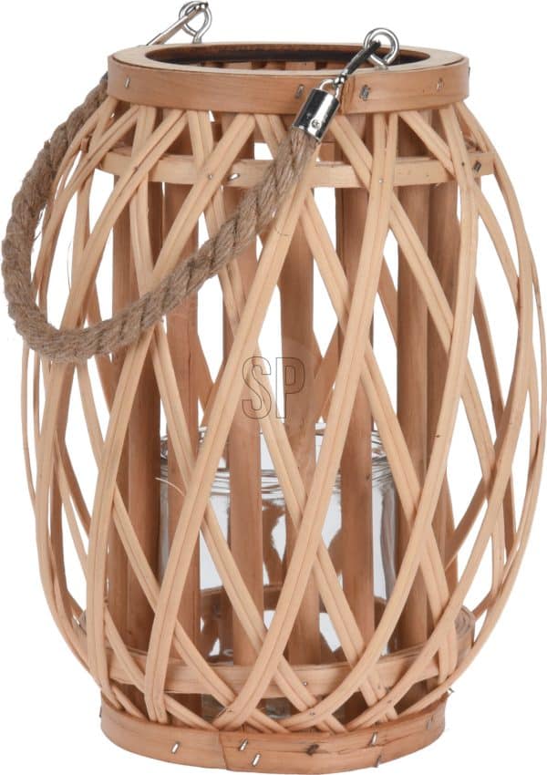 Lanterne I Rattan Flet - Home Stylling Collection (Kopier)