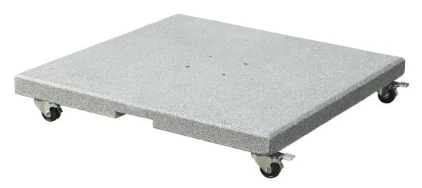 Parasolfod Salerno – Grå Granit 90 kg.