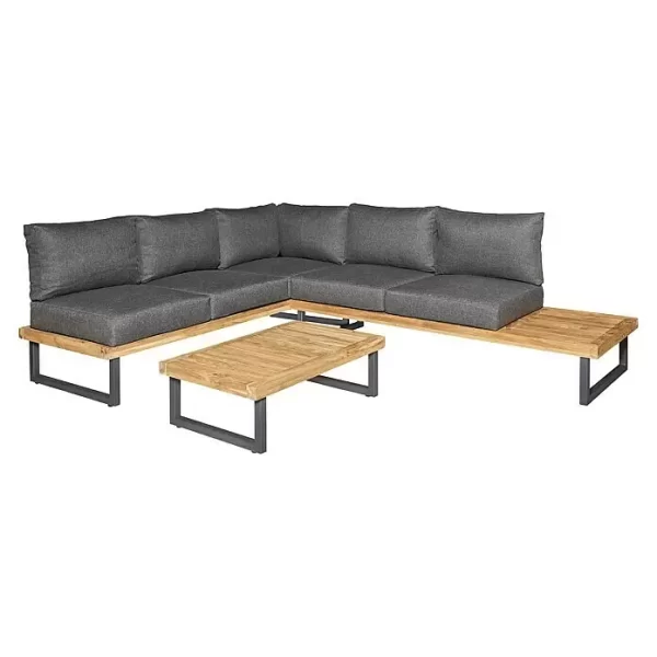Luksus Sofa Sæt i FSC Certificeret Teaktræ