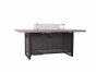 item 25916,Steel Gas Firepit Dining Table (2)