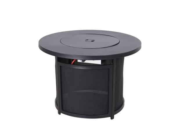 item 25917B,Round Gas Firepit Table 91xH65cm (2) item 25917B,Round Gas Firepit Table 91xH65cm (2)