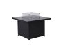 item 25917C,Square Gas Firepit Table 96x96xH65cm (2)