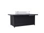 item 25917D,Rec. Gas Firepit Table 150x96xH65cm (2)