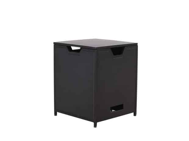 item 25921,Gas Firepit Round Table & Cylinder Storage Box;Side Table (3) item 25921,Gas Firepit Round Table & Cylinder Storage Box;Side Table (3)